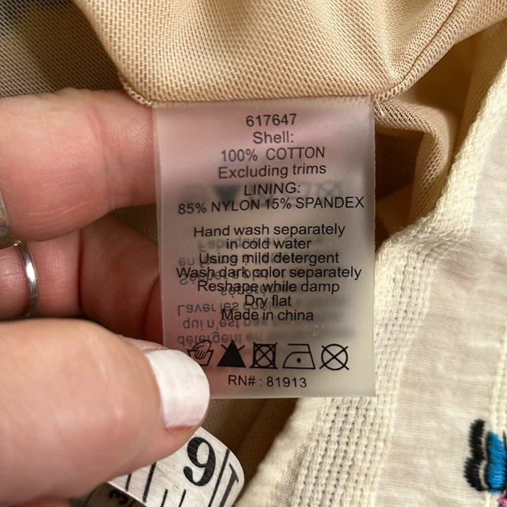Plenty by Tracy Reese Embroidered One Shoulder Sundress - Picture 7 of 7